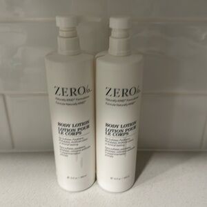 Zero % body lotion bundle